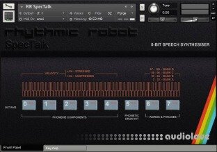 Rhythmic Robot Audio Spectalk