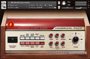 Rhythmic Robot Audio Minidrums Junior