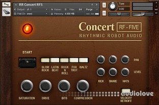 Rhythmic Robot Audio Concert RF5
