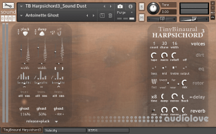 Sound Dust Tiny Binaural Harpsichord³