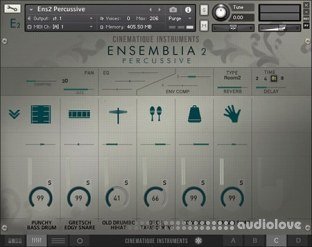 Cinematique Instruments Ensemblia 2 Percussive