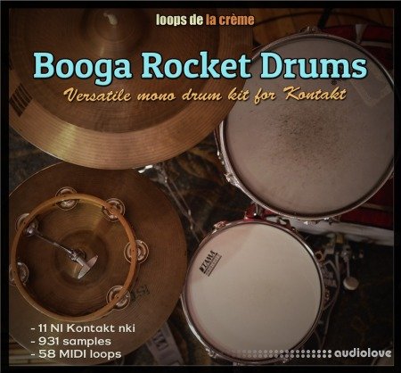 Loops De La Creme Booga Rocket Drums