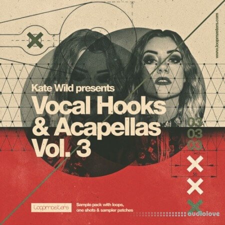 Loopmasters Kate Wild Vocal Hooks and Acapellas Vol.3
