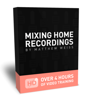 Matthew Weiss Mixing Home Recordings