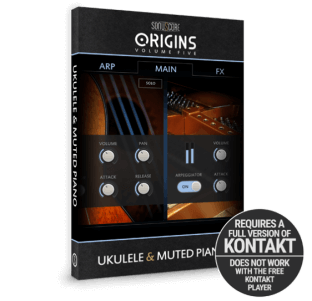 Sonuscore Origin Series Vol.5 - Ukulele and Muted Piano