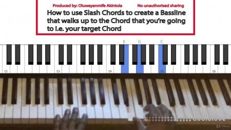 Udemy How to use Slash Chords To Create Unique Sounds and Basslines