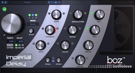 Boz Digital Labs Imperial Delay v1.5.11 / v1.5.10 WiN MacOSX