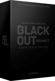 Steve Lawrence Black Out Drumkit