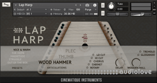 Cinematique Instruments Lap Harp