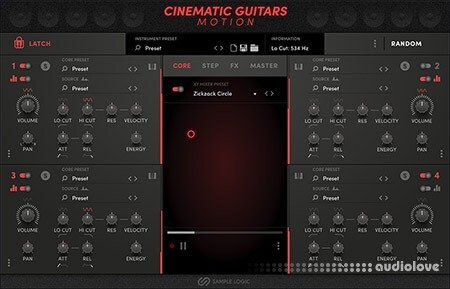 Sample Logic Cinematic Guitars Motion