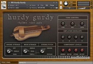 Rhythmic Robot Audio Hurdy Gurdy