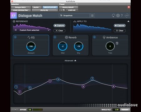 iZotope Dialogue Match