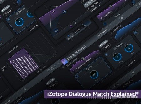 Groove3 iZotope Dialogue Match Explained