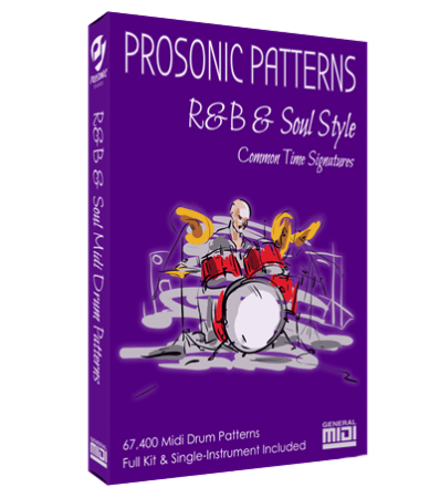 Prosonic Studios Midi Grooves R&B and Soul Drum Library