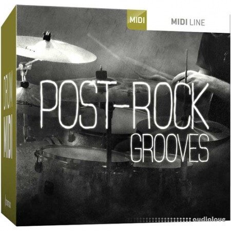 Toontrack Post-Rock Grooves MiDi