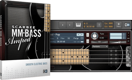 Native Instruments Scarbee MM-Bass Amped