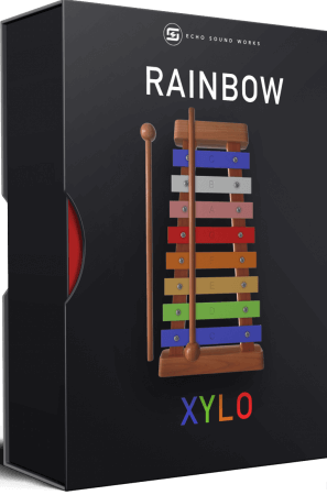 Echo Sound Works Rainbow Toy Xylophone