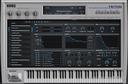 KORG TRITON v1.0.1 / v1.3.0 WiN MacOSX