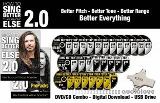 Ken Tamplin Vocal Academy How To Sing Better Than Anyone Else 2.0 Pro Bundle