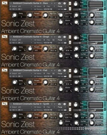 Sonic Zest Ambient Cinematic Guitar 4