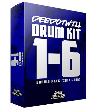 Deedotwill Drum Kits Vol.1-6 Bundle Pack