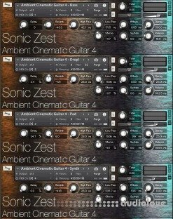 Sonic Zest Ambient Cinematic Guitar 4