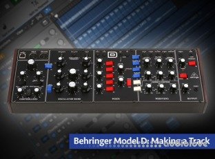 Groove3 Behringer Model D Making a Track