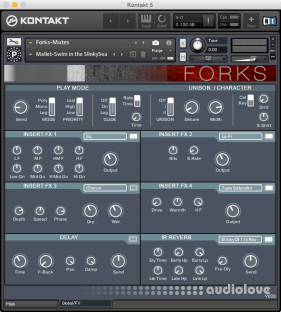 Particle Sound Forks
