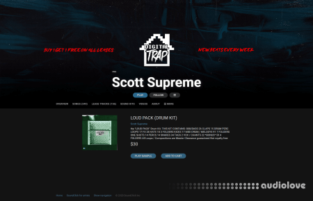 Scott Supreme LOUD PACK Drum Kit