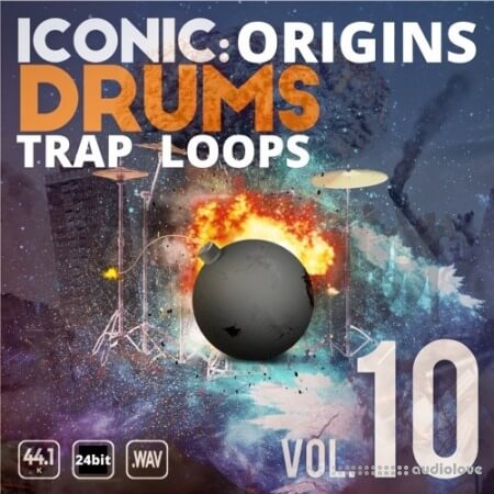 Epic Stock Media Iconic Origins Trap Drum Loops Vol.10