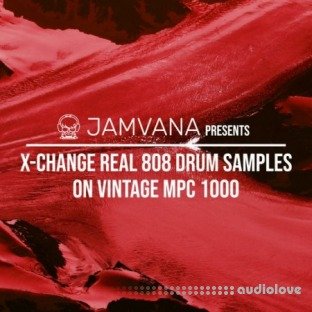Jamvana presents X-Change Real 808 Drum Samples on Vintage MPC 1000