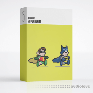 6ix Kits Superheros Drum Kit