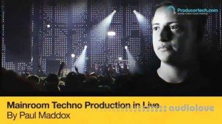 Producertech Mainroom Techno Production in Live