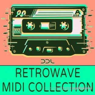 Deep Data Loops Retrowave Midi Collection