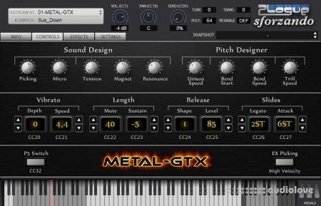 Unreal Instruments METAL-GTX