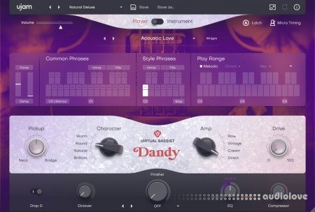 UJAM Virtual Bassist DANDY v2.1.1 WiN MacOSX