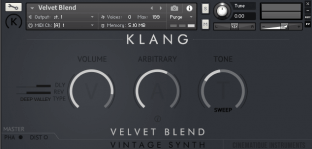 Cinematique Instruments KLANG VINTAGE SYNTH: Velvet Blend