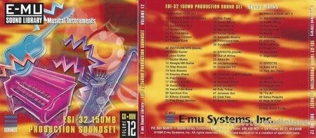 E-MU Classic Series Vol.12 ESI-32 150MB Production Soundset