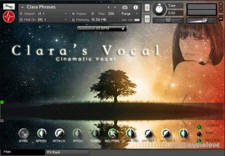 Findasound Clara's Vocal v2.1 KONTAKT