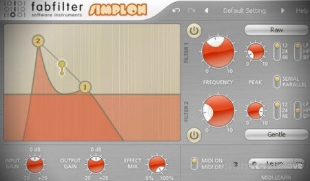 Samplecraze Using Modulation with a 2 Band Filter - FabFilter Simplon