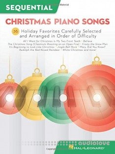 Sequential Christmas Piano Songs Songbook