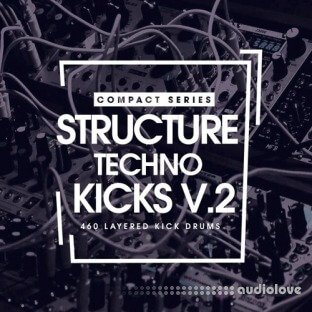 Bingoshakerz Compact Series Structure Techno Kicks V2