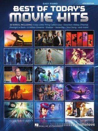 Best of Today's Movie Hits Easy Piano Songbook, 4th Edition