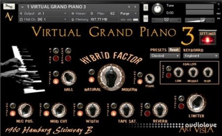 Art Vista Virtual Grand Piano 3