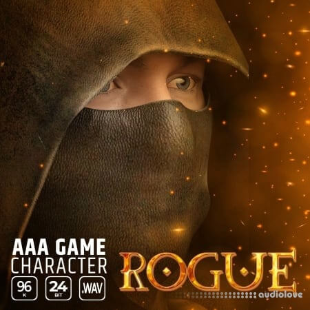 Epic Stock Media AAA Game Character Rogue