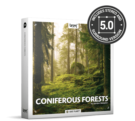 Boom Library Coniferous Forests STEREO and SURROUND WAV