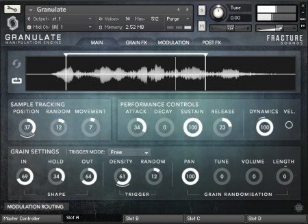 Fracture Sounds Granulate 2 KONTAKT