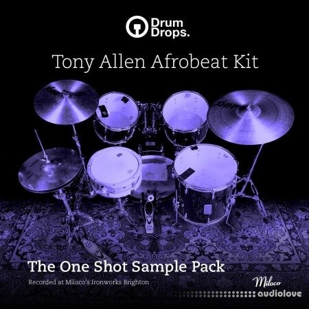 DrumDrops Tony Allen Afrobeat Kit: One Shot Pack WAV