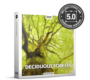 Boom Library Deciduous Forests STEREO and SURROUND
