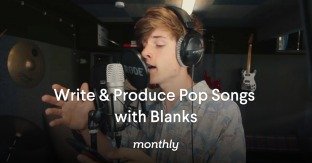 Monthly Write and Produce Pop Songs with Blanks